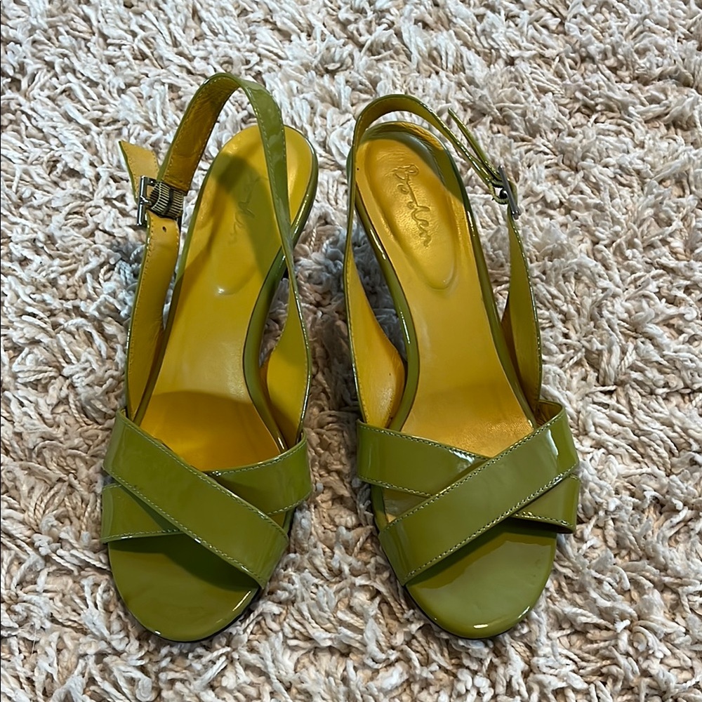 Boden Green Sandals